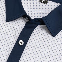 Men Athletic Fit Micro Flower Lisle