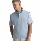 Men Brushed Back Vest Pique