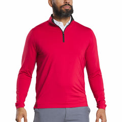 Men Lightweight Solid Mid-Layer