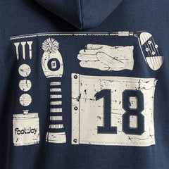 Men Heritage Golf Motif Hoodie