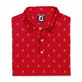 Men Golf Print Shirt Junior