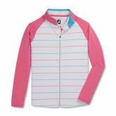 Men Full-Zip Stripe Mid-Layer Junior Girl
