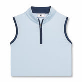 Men Sleeveless Quarter-Zip Junior Girl