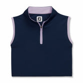 Men Sleeveless Quarter-Zip Junior Girl