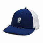 Men Motif Mesh Trucker Hat