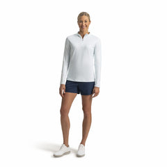 Women Quarter-Zip Long Sleeve Sun Protection Women