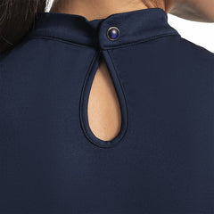 Women Keyhole Mock Neck Tank Women