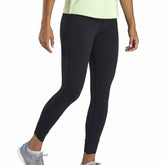 Women Ankle Length Rib Block Leggings Women