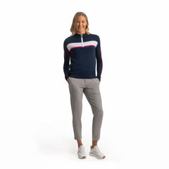 Women Après Tee Knit Sweater Quarter-Zip Women