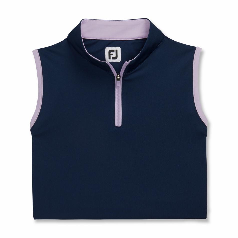 FootJoy Apparel | Men Sleeveless Quarter-Zip Junior Girl