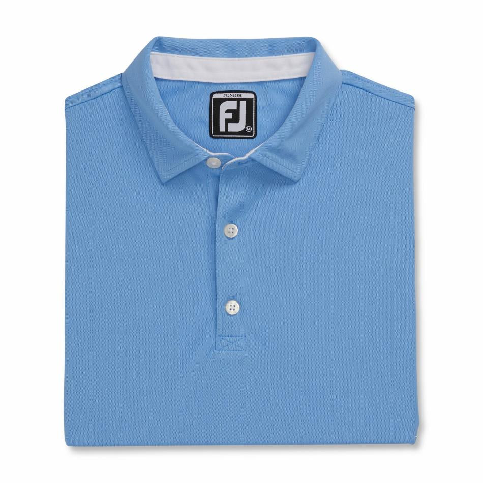 FootJoy Apparel | Men Solid Pique Self Collar Junior