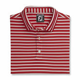 FootJoy Apparel | Men Striped Pique Self Collar Junior