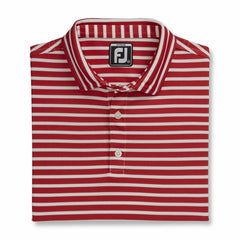 FootJoy Apparel | Men Striped Pique Self Collar Junior