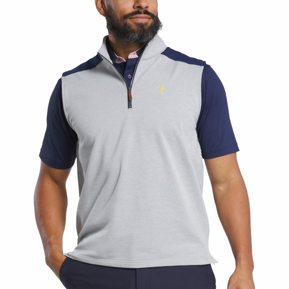 FootJoy Base / Mid-Layers | Men 1927 Trophy Quarter-Zip Vest