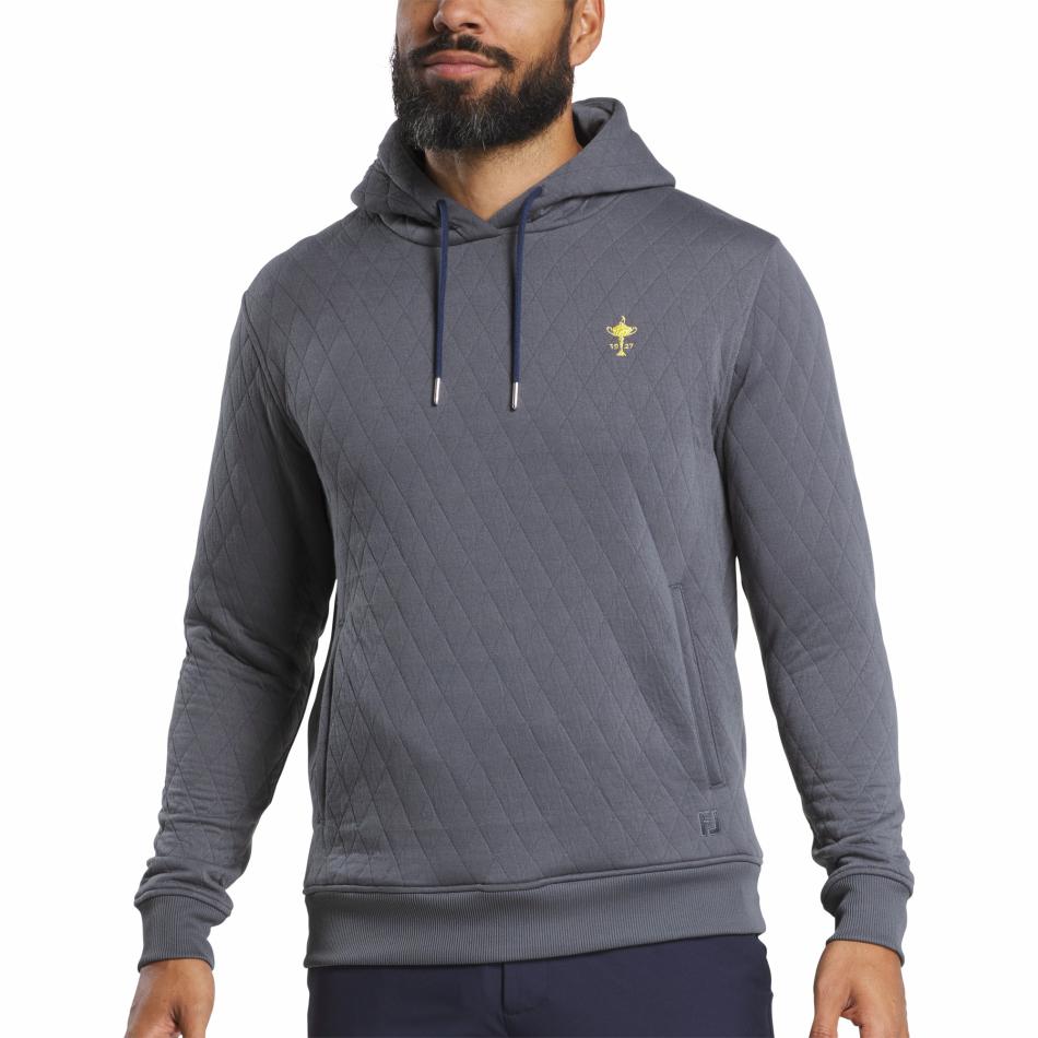 FootJoy Base / Mid-Layers | Men 1927 Trophy Quilted Hoodie