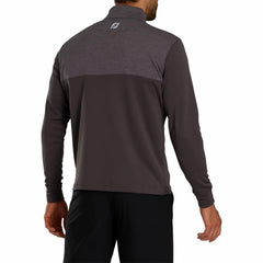 FootJoy Base / Mid-Layers | Men Heather Yoke Half-Zip Mid-Layer