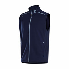 FootJoy Base / Mid-Layers | Men ThermoSeries Fleece Back Vest - FJ Tour Collar