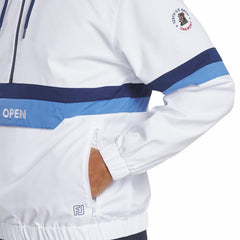 FootJoy Outer Layers | Men 2025 U.S. Open Lined Windbreaker Half-Zip Hoodie