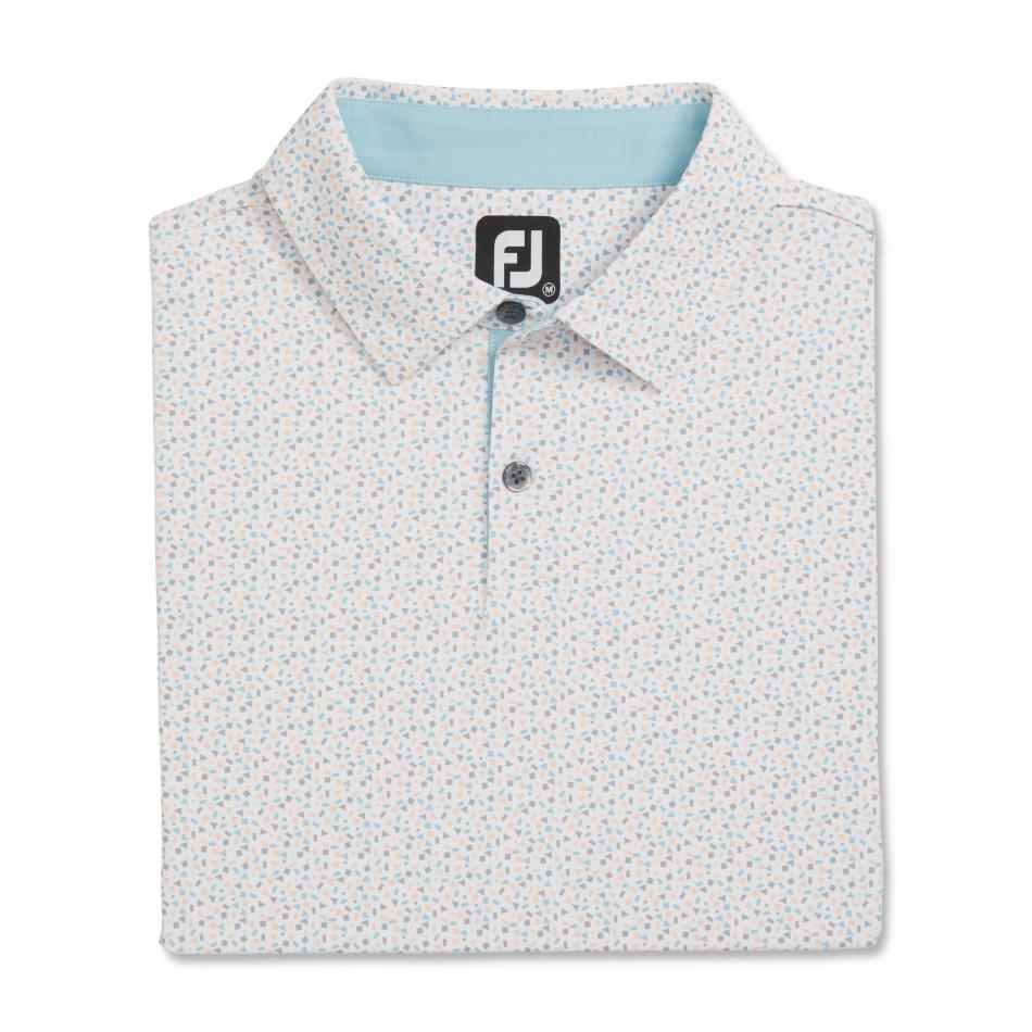 FootJoy Shirts | Men Geometry Pique