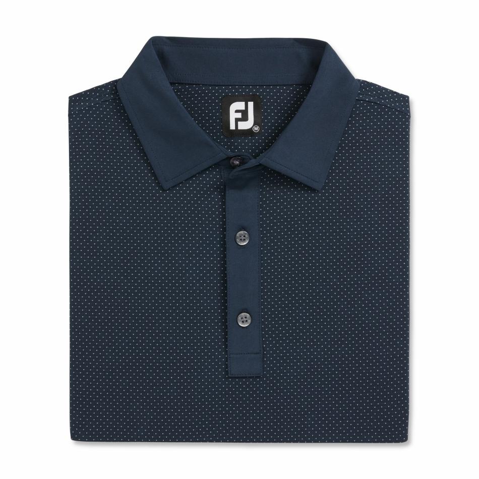 FootJoy Shirts | Men Jacquard Dot Lisle