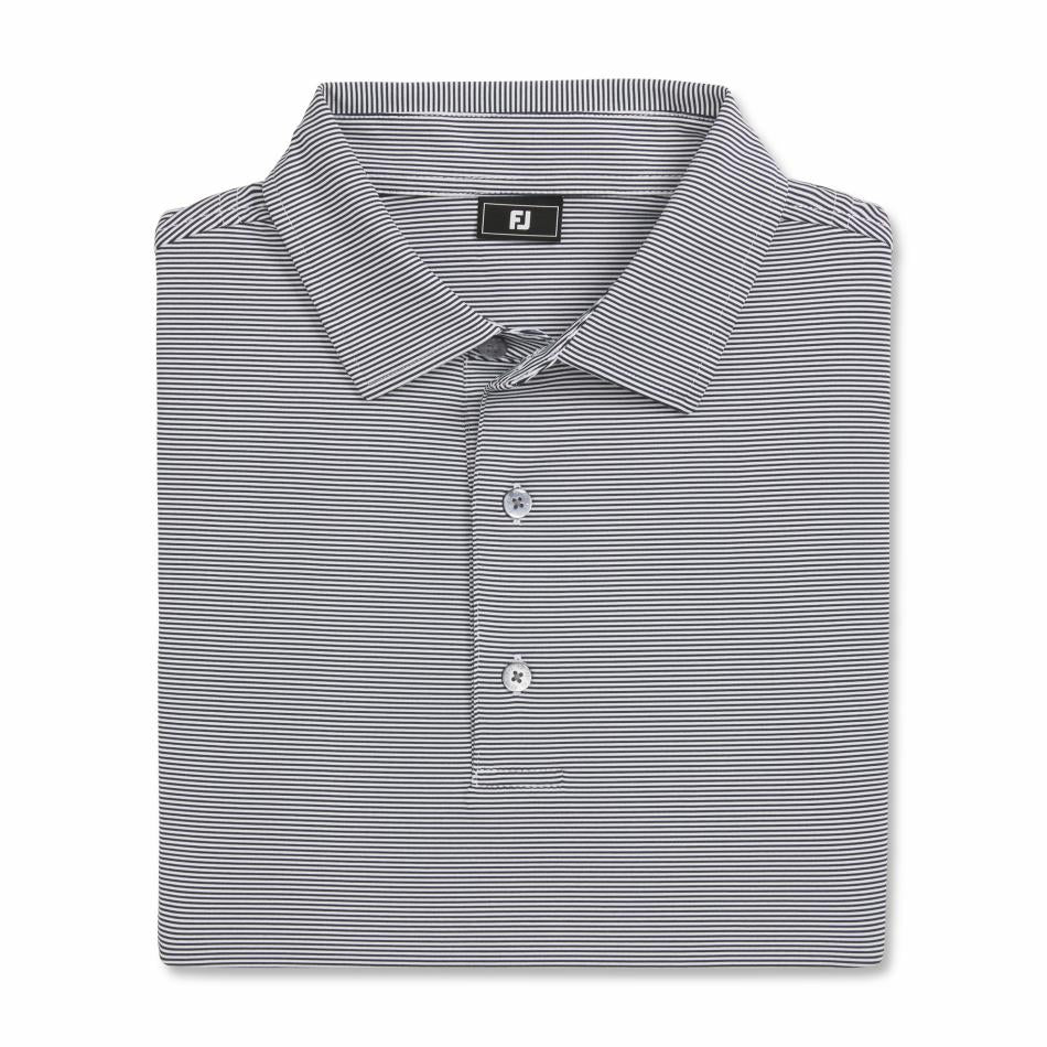 FootJoy Shirts | Men MicroFeeder Stripe Lisle