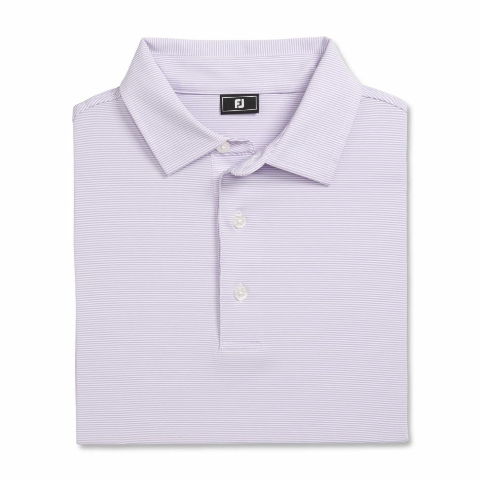 FootJoy Shirts | Men MicroFeeder Stripe Lisle