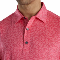 FootJoy Shirts | Men Painted Floral Lisle