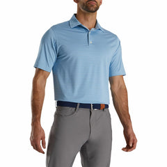 FootJoy Shirts | Men Pencil Stripe Lisle