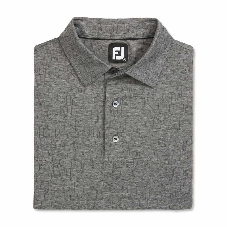 FootJoy Shirts | Men Scottish Town Lisle