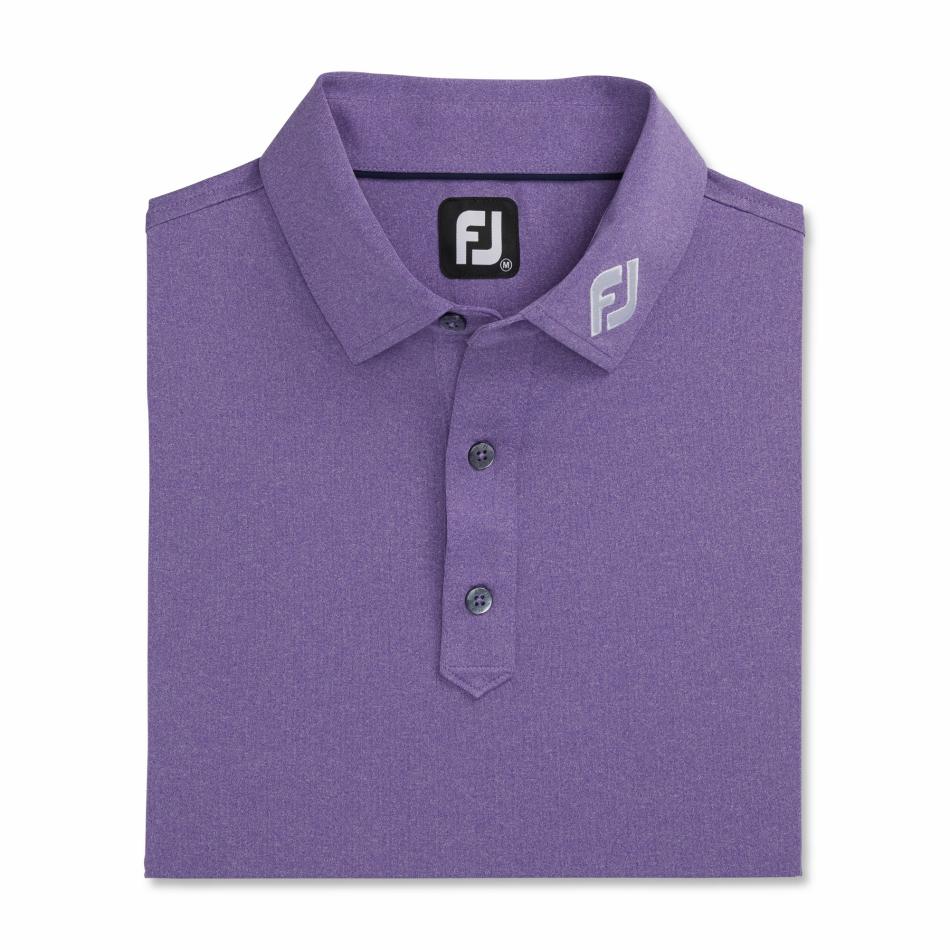 FootJoy Shirts | Men Solid Lisle - FJ Tour Collar