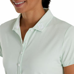 FootJoy Shirts | Women Solid Lisle - FJ Tour Logo Women