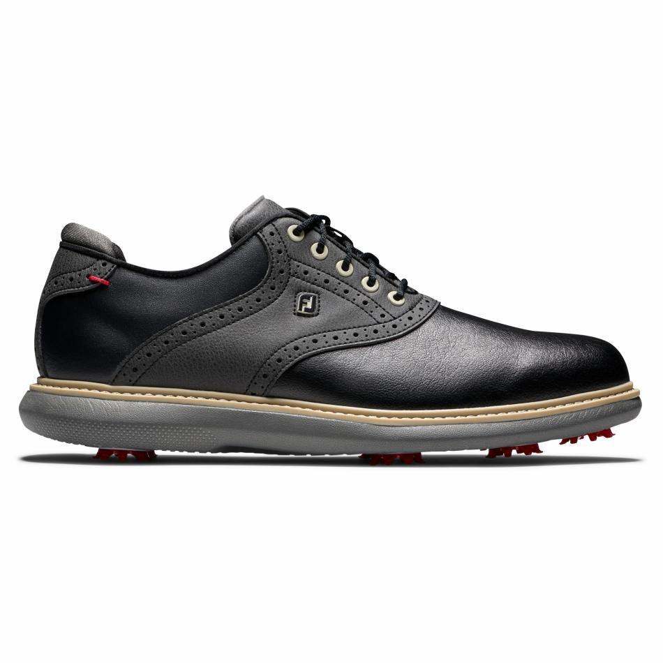 FootJoy Spiked | Men Traditionally Styled Golf Shoe | FJ Traditions Mens | FootJoy