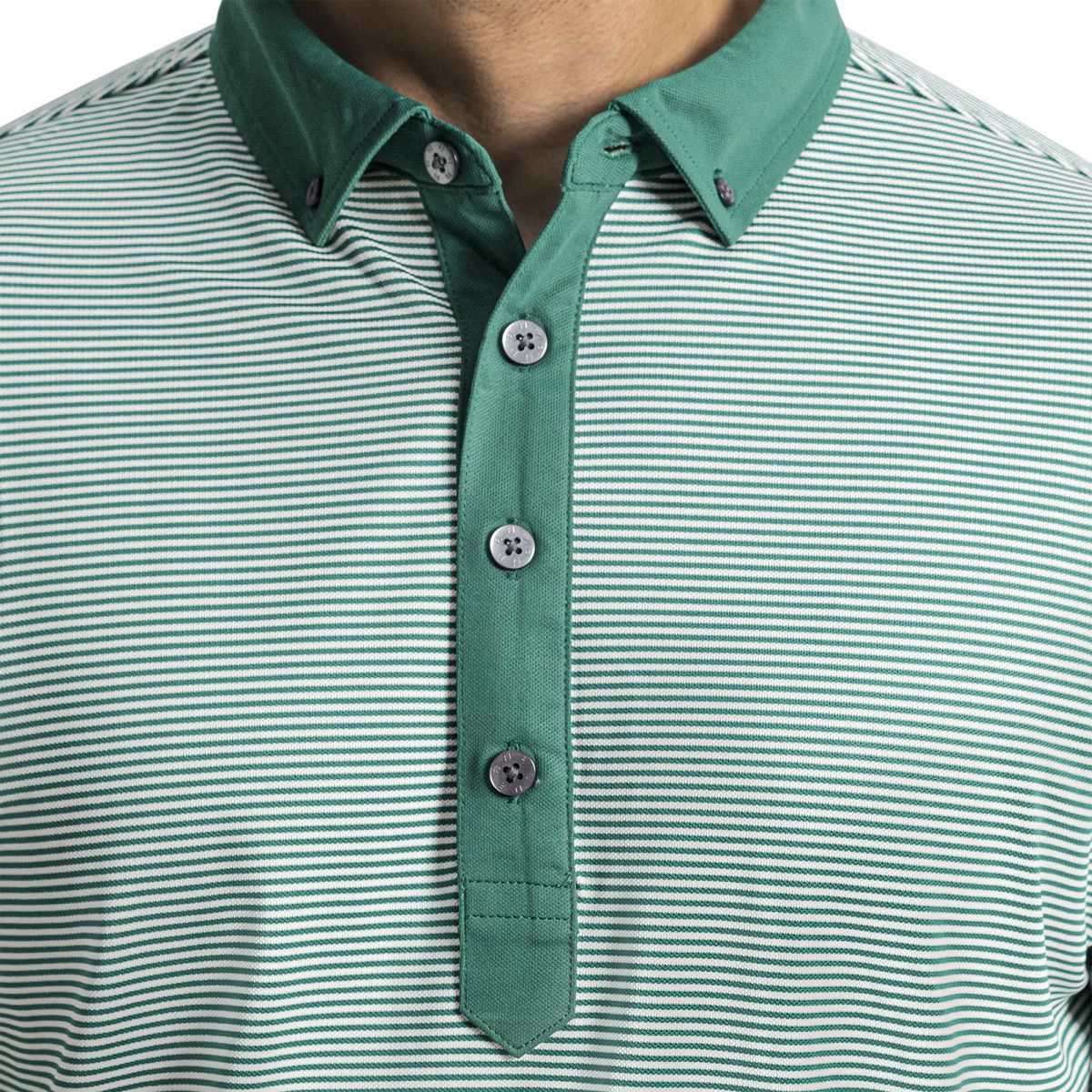 Men Feeder Stripe Pique