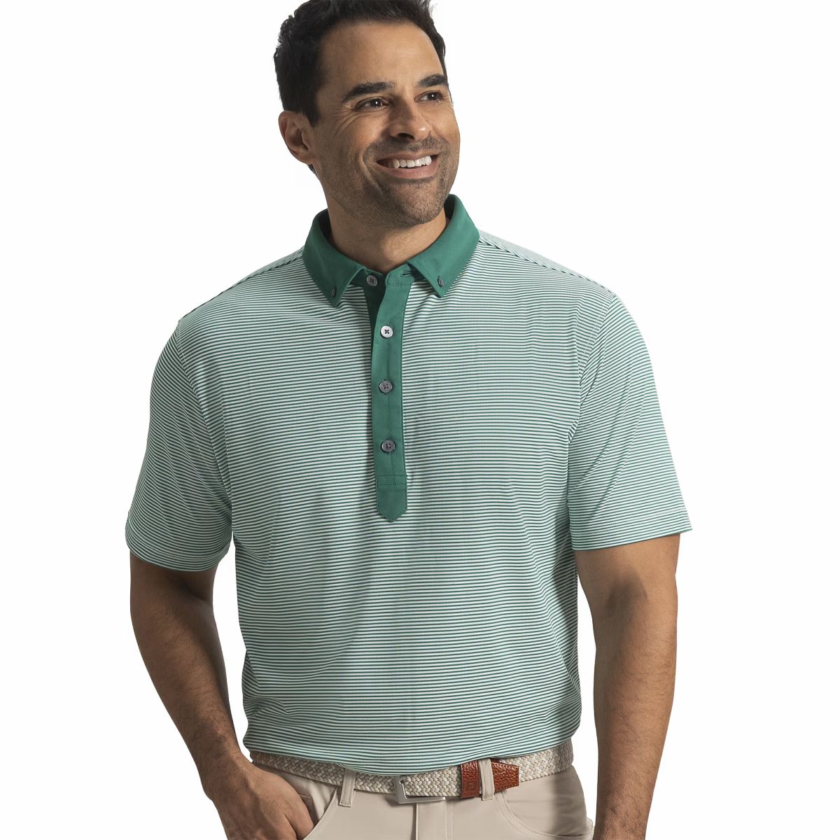 Field Green / White,S