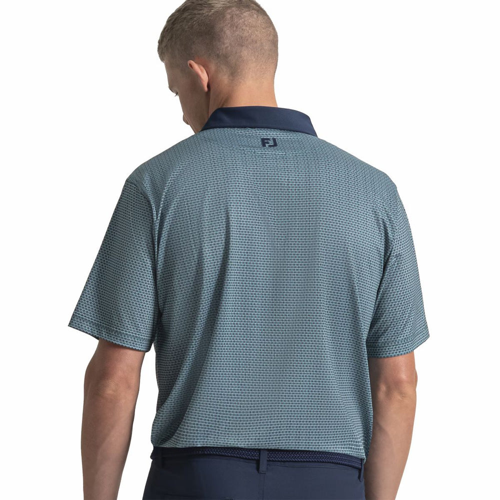 Men Texture Check Lisle