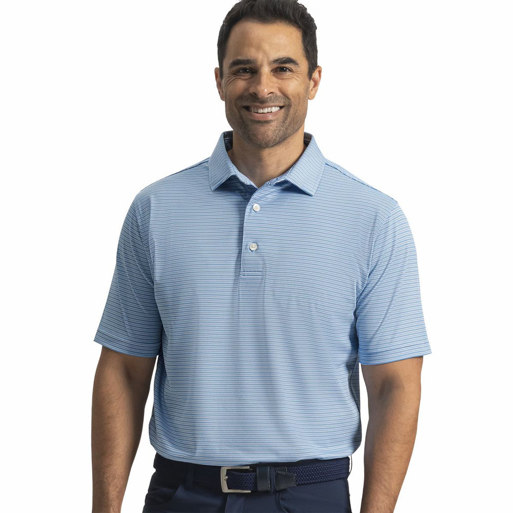Men Multi-Stripe Pique