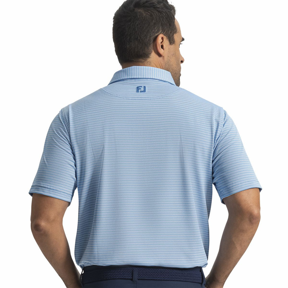Men Multi-Stripe Pique