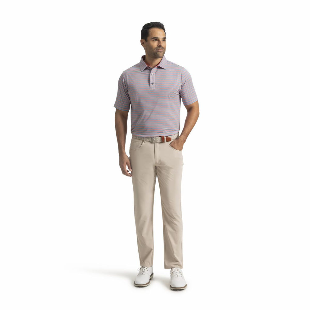 Men Pinstripe Cluster Stripe Lisle