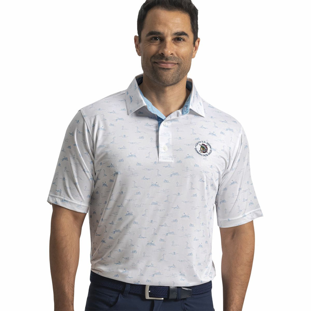 White / Light Blue,S