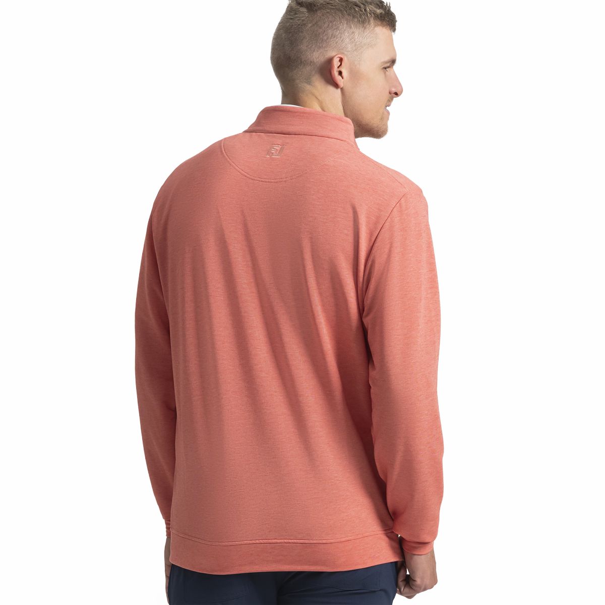 Men Hidden Placket Mid-Layer