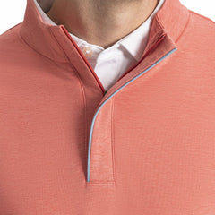 Men Hidden Placket Mid-Layer