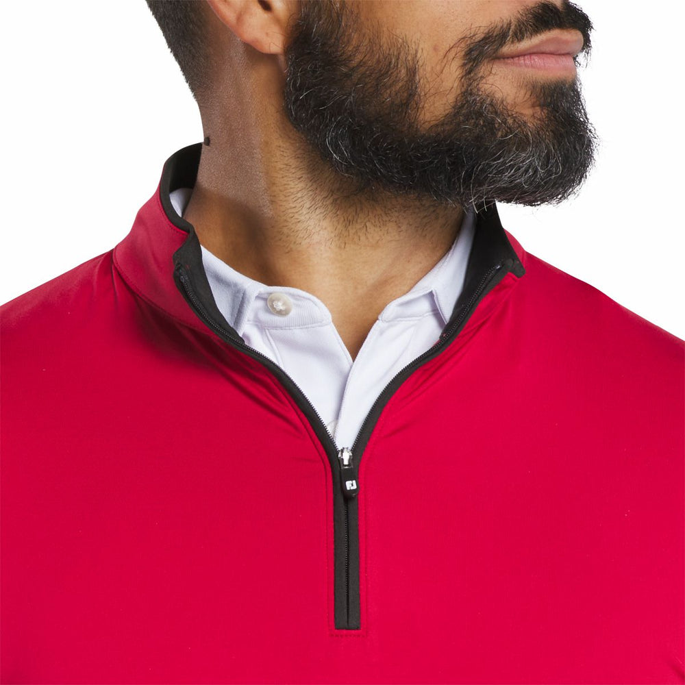 Men Lightweight Solid Mid-Layer