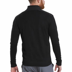 Men Hybrid Full-Zip Sweater