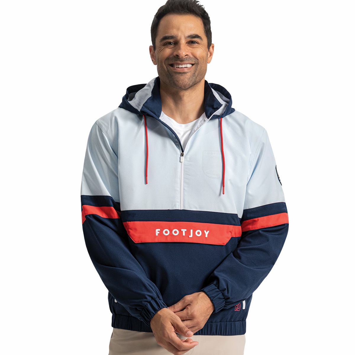 Men Après Tee Windbreaker Hoodie