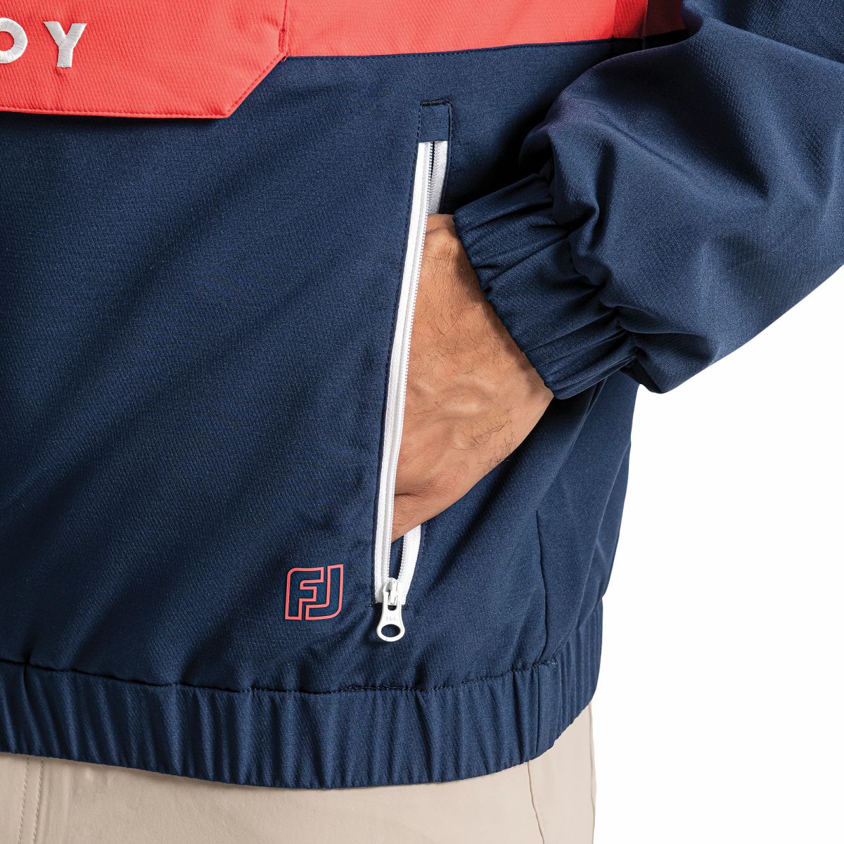 Men Après Tee Windbreaker Hoodie