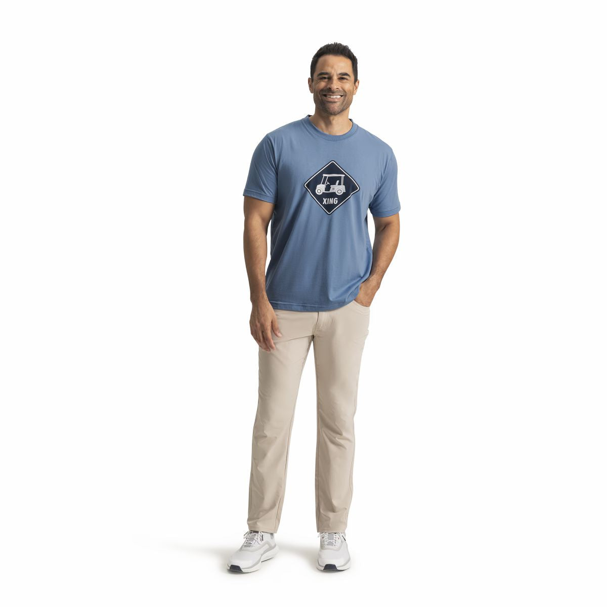 Men Heritage Golf Cart Crossing Tee