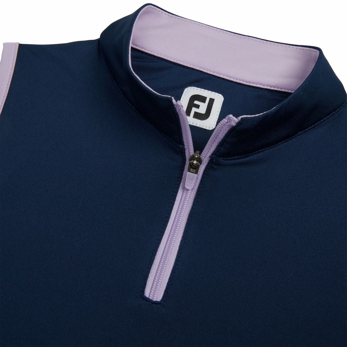 Men Sleeveless Quarter-Zip Junior Girl