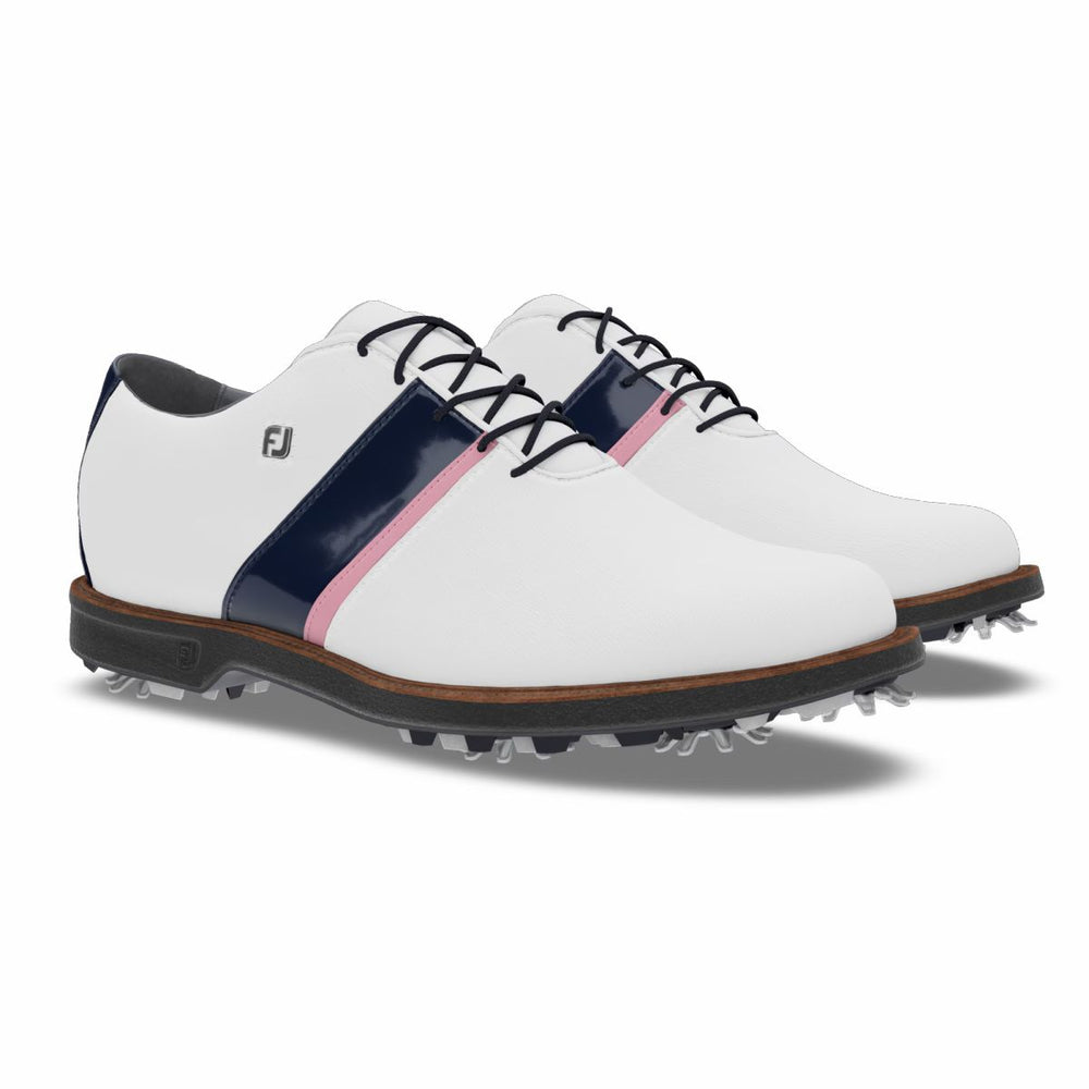 White / Navy Patent / Pink,5,Narrow