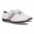 White / Silver Fish Print / Fuchsia Patent