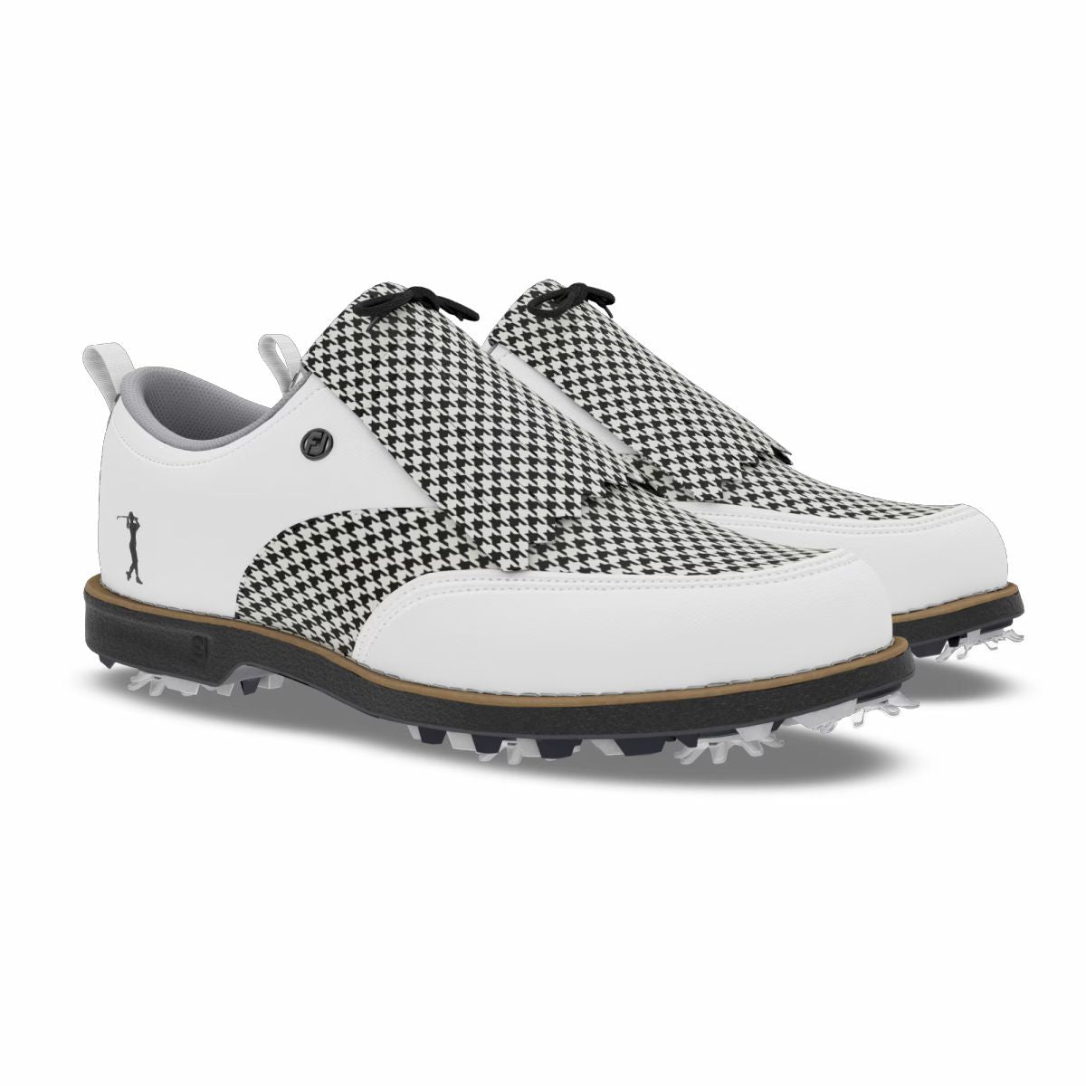 White / Houndstooth,5,Narrow